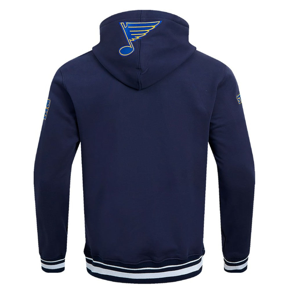 St. Louis Blues Pro Standard Retro Classic Fleece Pullover Hoodie - Navy | NHL sale