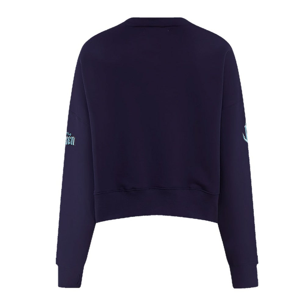 Seattle Kraken Pro Standard Women's Mascot Crewneck Pullover Sweatshirt - Deep Sea Blue | NHL sale