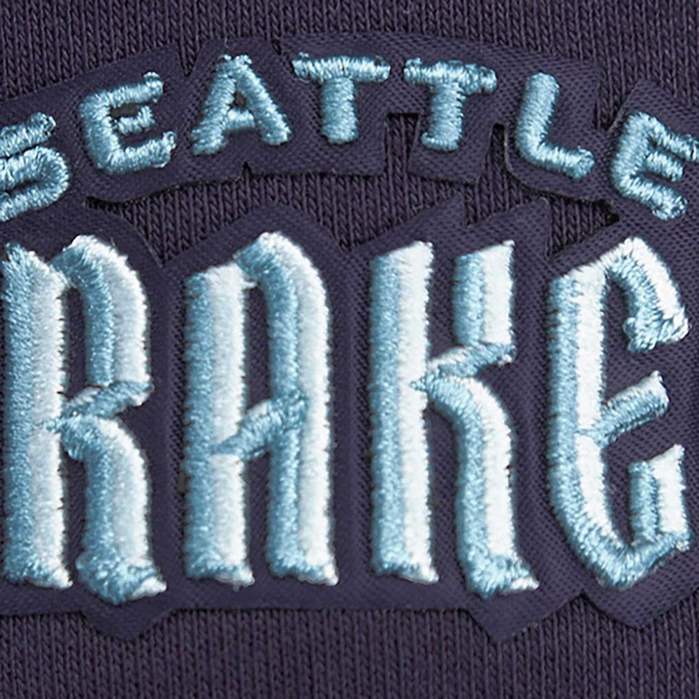 Seattle Kraken Pro Standard Women's Mascot Crewneck Pullover Sweatshirt - Deep Sea Blue | NHL sale