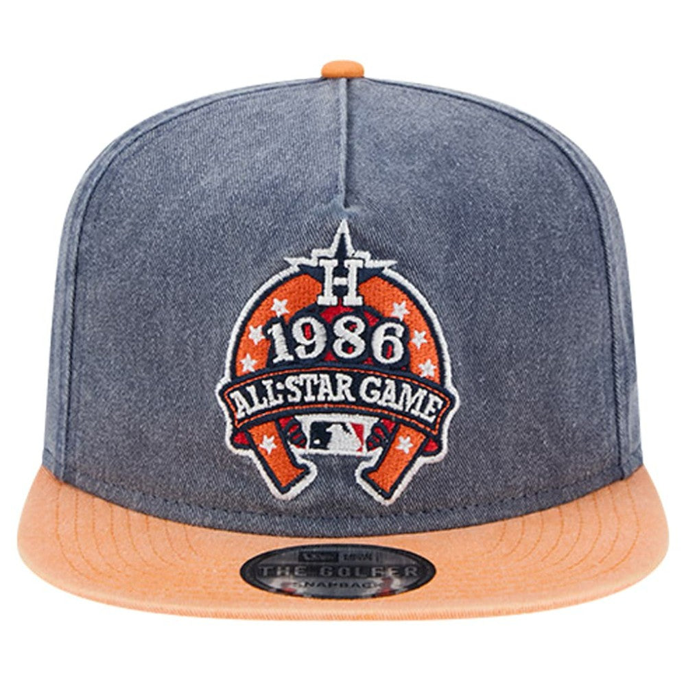 Houston Astros New Era 1986 MLB All-Star Game Pigment Dye Golfer  Snapback Hat Discount