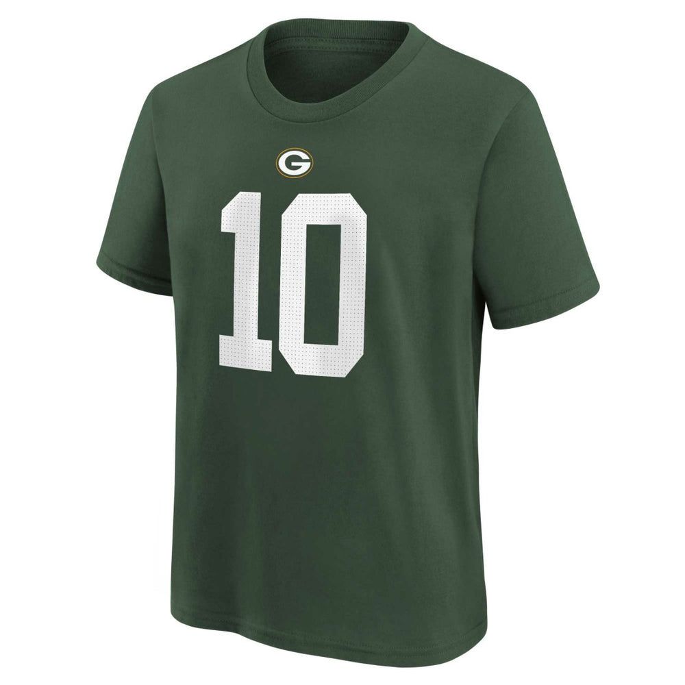 Jordan Love Green Bay Packers Preschool Player Name & Number T-Shirt - Green - Nike