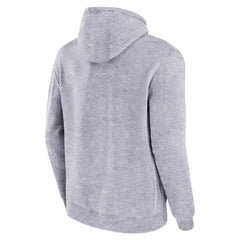 Philadelphia Eagles Pocket Passer Pullover Hoodie - Heather Gray - Mitchell & Ness