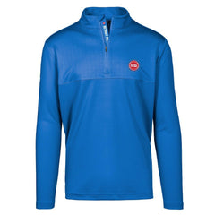 Detroit Pistons Levelwear Truth Insignia Core Quarter-Zip Pullover Top Blue