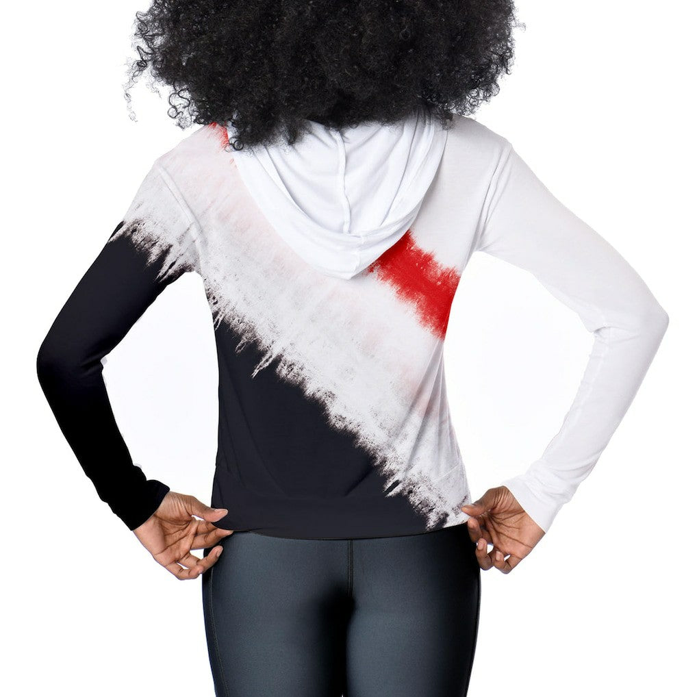 Kansas City Chiefs Certo Women's Rundown Lightweight Pullover Hoodie - White - NFL