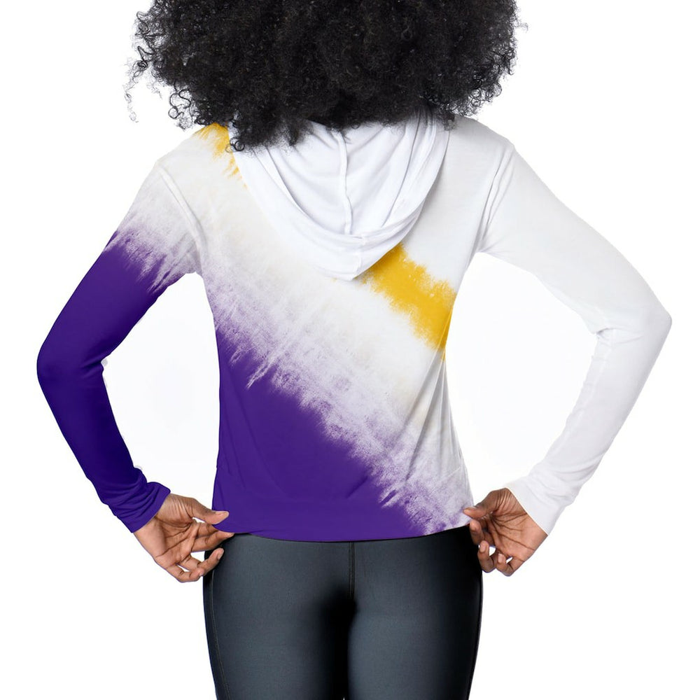 Minnesota Vikings Certo Women's Rundown Lightweight Pullover Hoodie - White - NFL