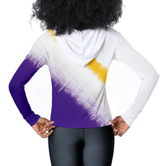 Minnesota Vikings Certo Women's Rundown Lightweight Pullover Hoodie - White - NFL