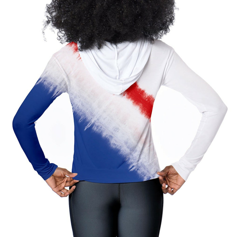 New York Giants Certo Women's Rundown Lightweight Pullover Hoodie - White - NFL