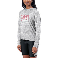 New York Giants Certo Women's Session Pullover Hoodie - Gray - NFL