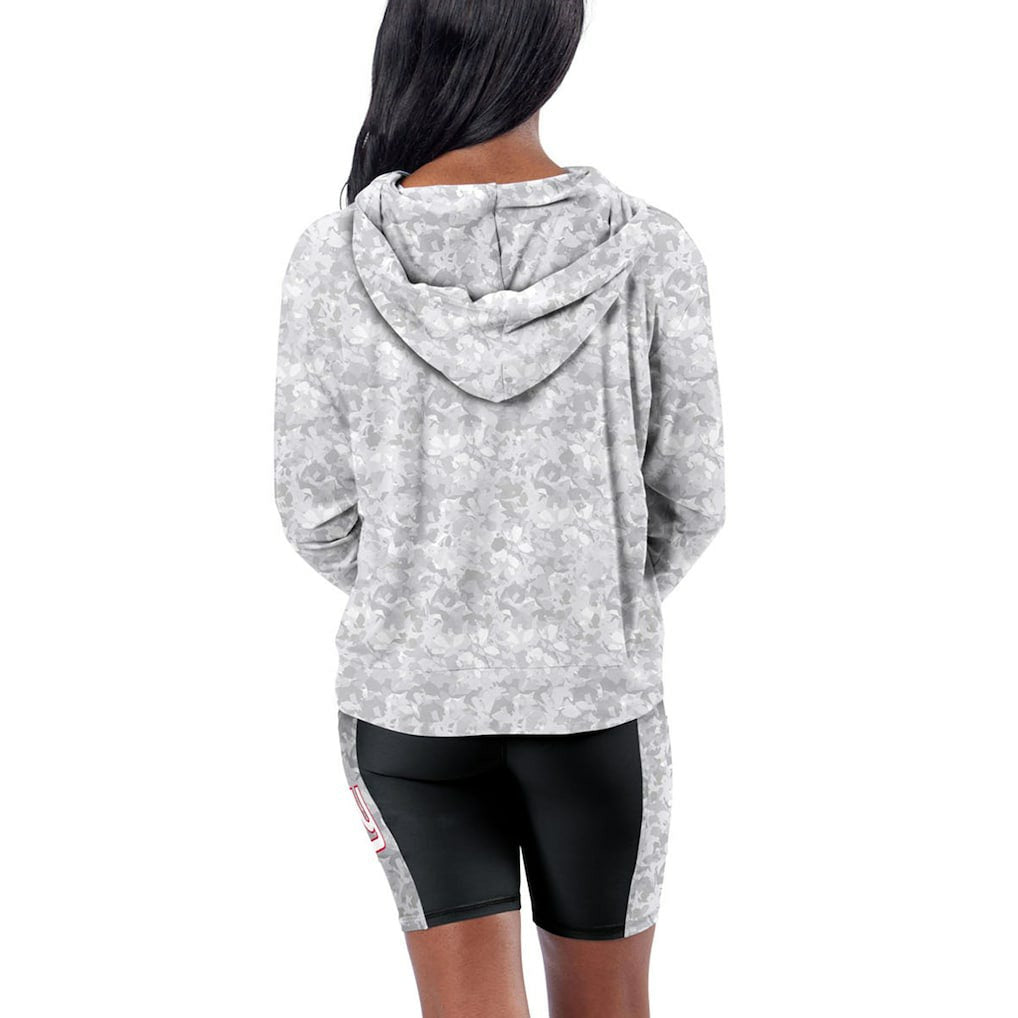 New York Giants Certo Women's Session Pullover Hoodie - Gray - NFL