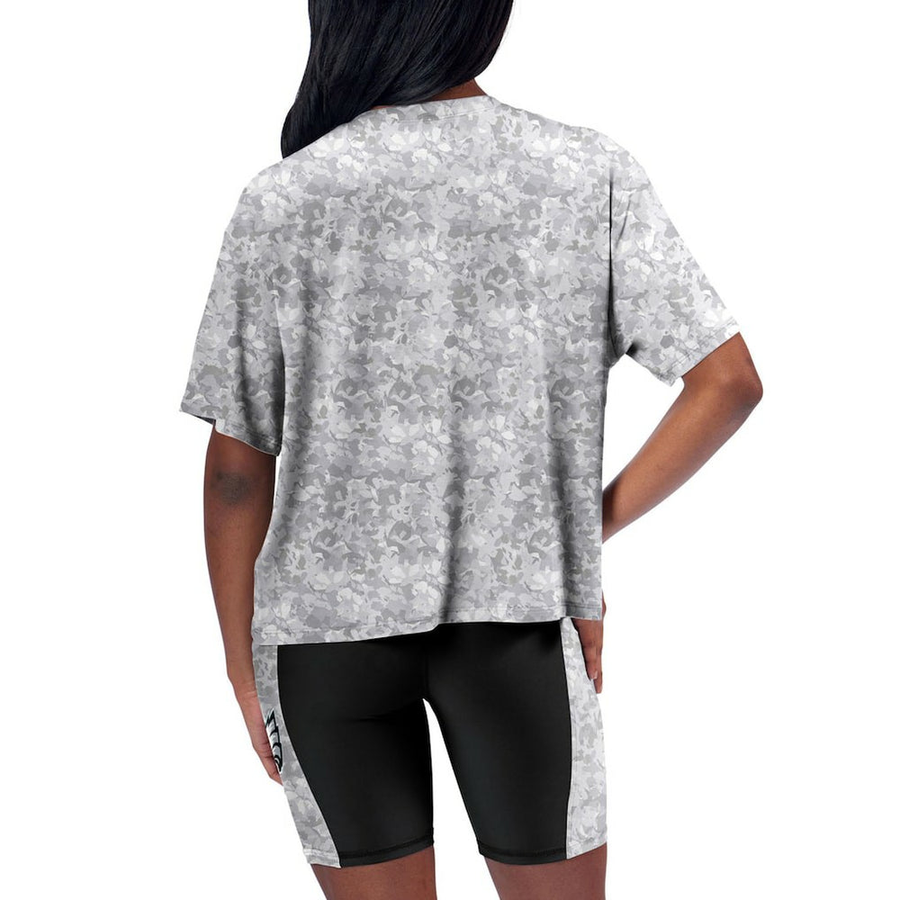 Philadelphia Eagles Certo Women's Turnout T-Shirt - Gray - NFL