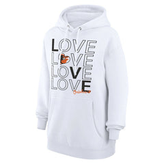 Baltimore Orioles G-III 4Her by Carl Banks Women's Love Graphic Fleece Hoodie Outlet