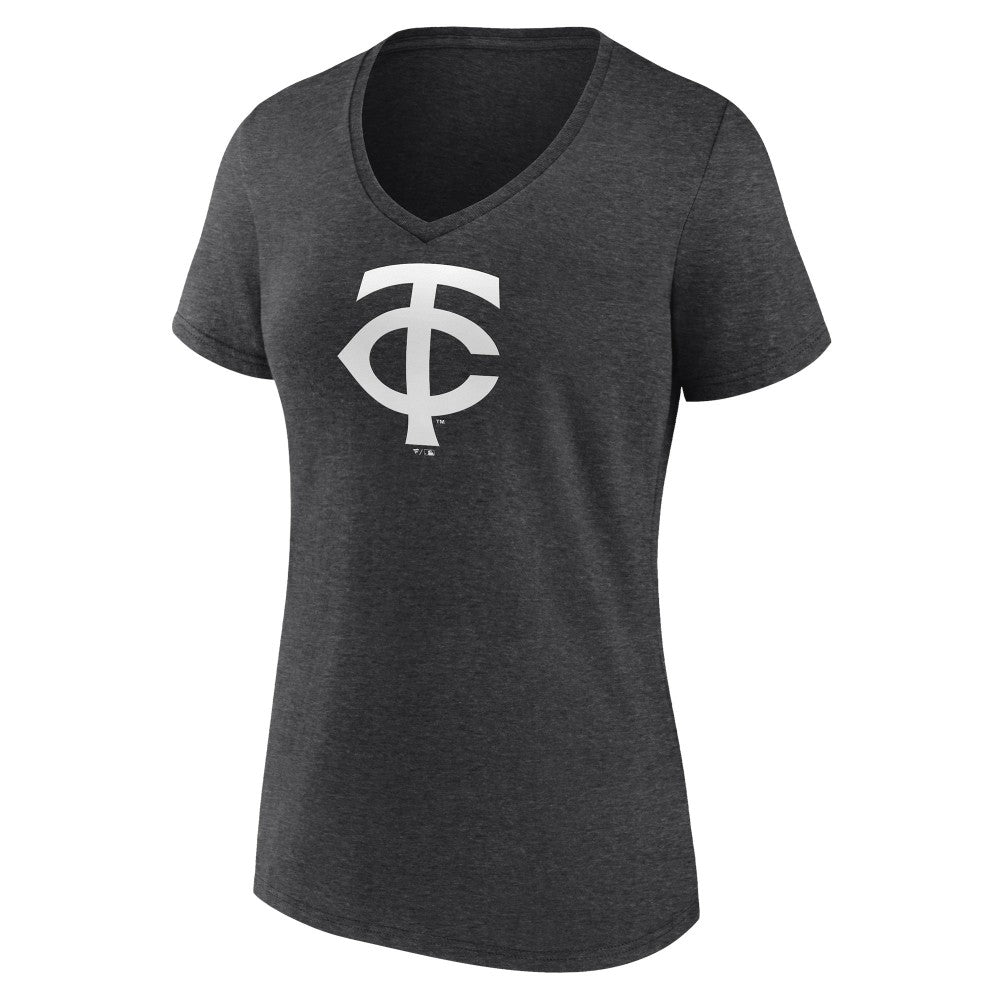 Minnesota Twins Women's Personalized Monochrome Name & Number V-Neck T-Shirt Online