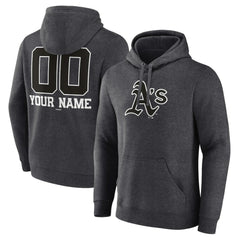 Athletics Personalized Monochrome Name & Number Pullover Hoodie for sale