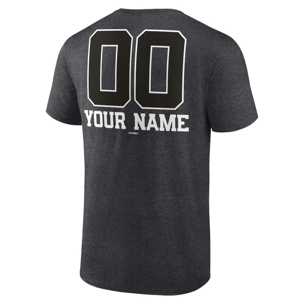 Athletics Personalized Monochrome Name & Number T-Shirt for sale