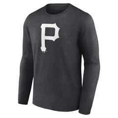 Pittsburgh Pirates Personalized Monochrome Name & Number Long Sleeve T-Shirt Online