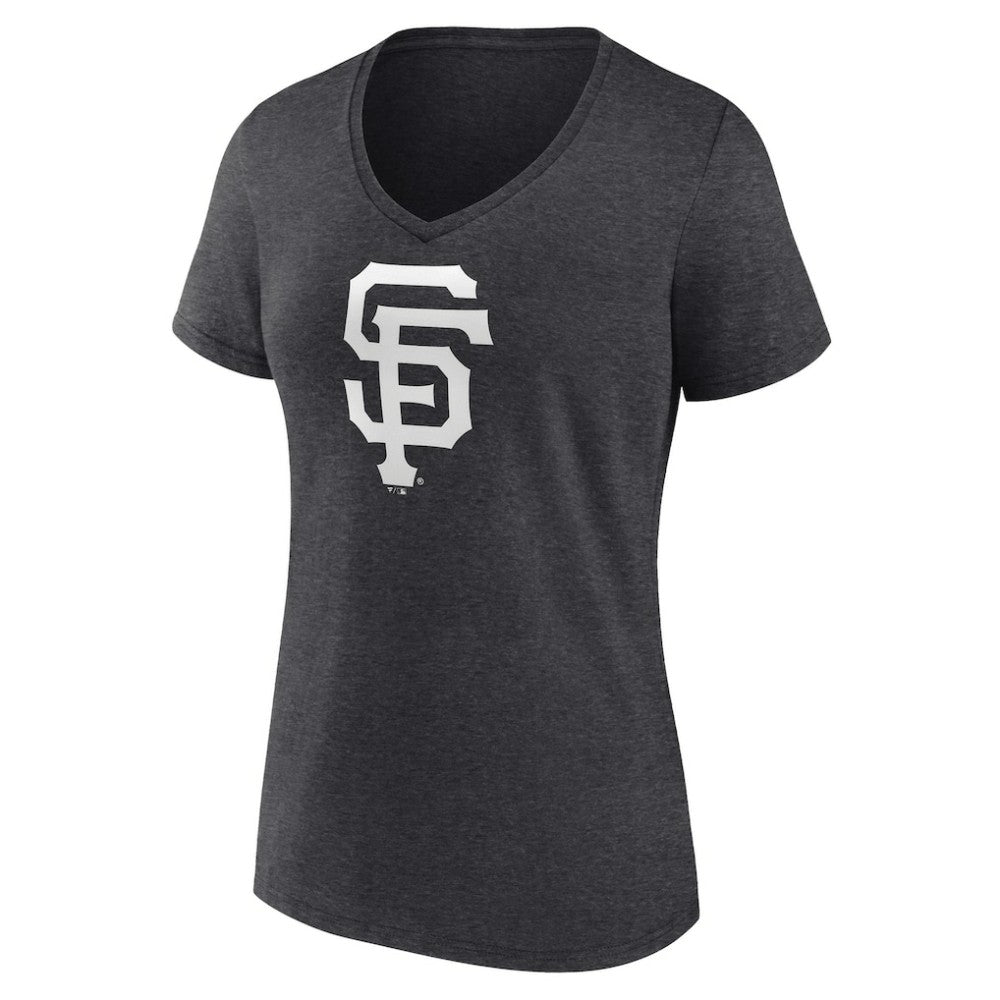 San Francisco Giants Women's Personalized Monochrome Name & Number V-Neck T-Shirt Discount