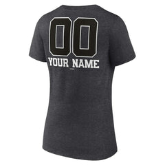 San Francisco Giants Women's Personalized Monochrome Name & Number V-Neck T-Shirt Discount