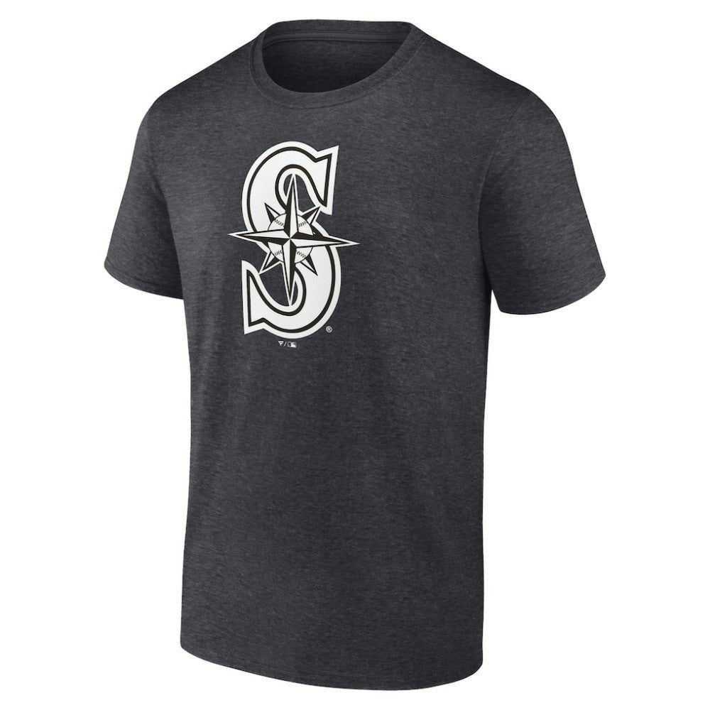 Seattle Mariners Personalized Monochrome Name & Number T-Shirt Sale