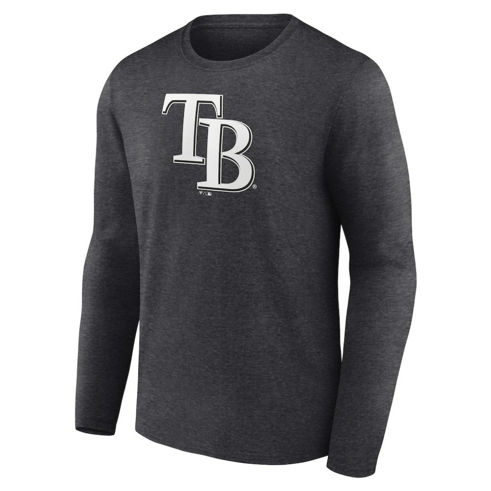 Tampa Bay Rays Personalized Monochrome Name & Number Long Sleeve T-Shirt Outlet