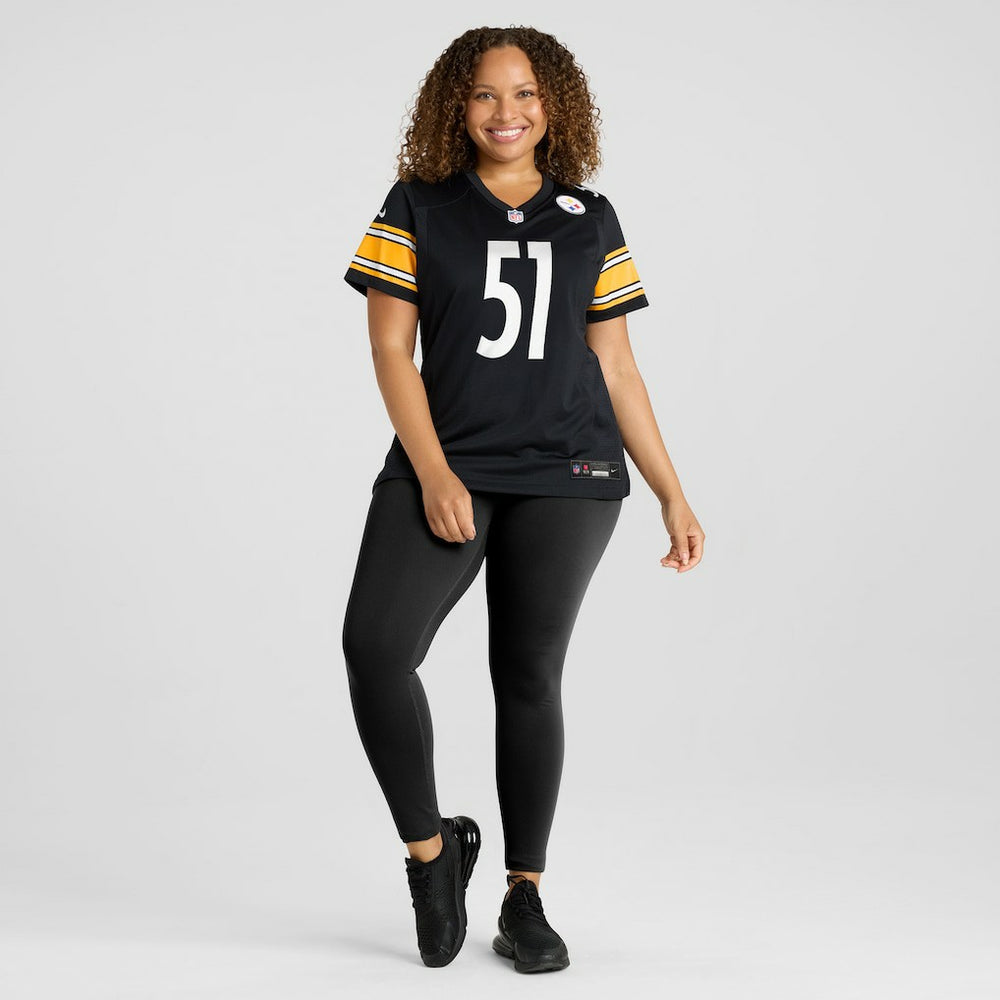 Nick Herbig Pittsburgh Steelers Women's Game Jersey - Black - Nike