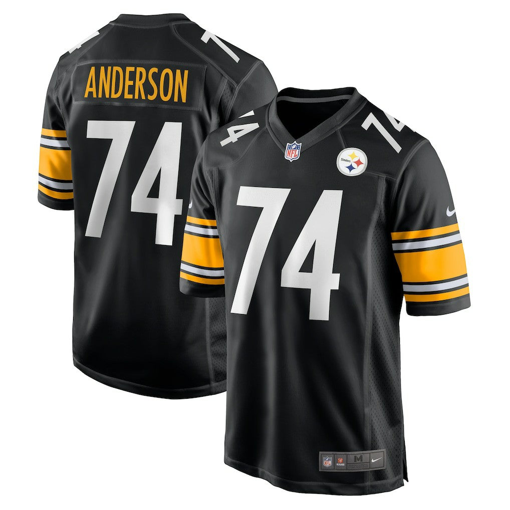 Spencer Anderson Pittsburgh Steelers Game Jersey - Black - Nike