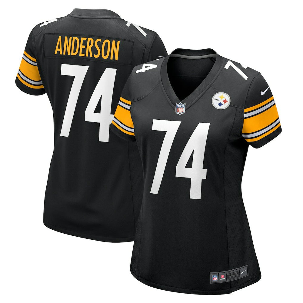 Spencer Anderson Pittsburgh Steelers Women's Game Jersey - Black - Nike