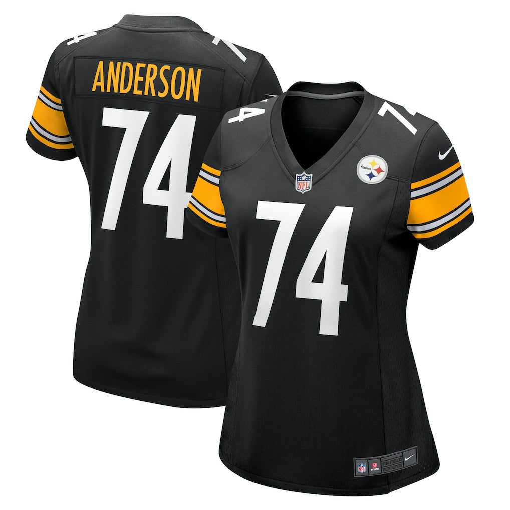 Spencer Anderson Pittsburgh Steelers Women's Game Jersey - Black - Nike
