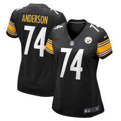 Spencer Anderson Pittsburgh Steelers Women's Game Jersey - Black - Nike