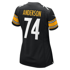 Spencer Anderson Pittsburgh Steelers Women's Game Jersey - Black - Nike