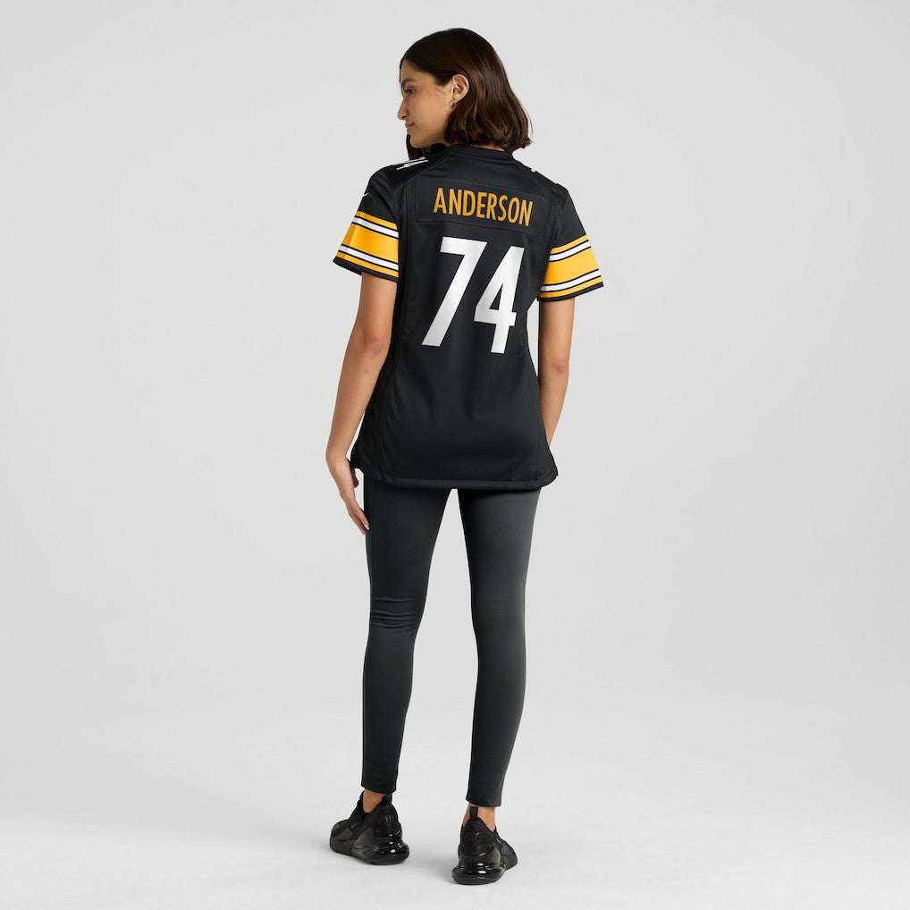 Spencer Anderson Pittsburgh Steelers Women's Game Jersey - Black - Nike