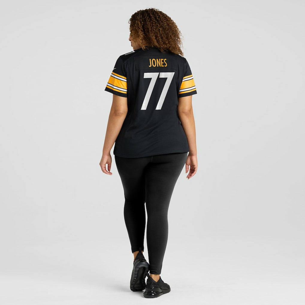 Broderick Jones Pittsburgh Steelers Women's Game Jersey - Black - Nike