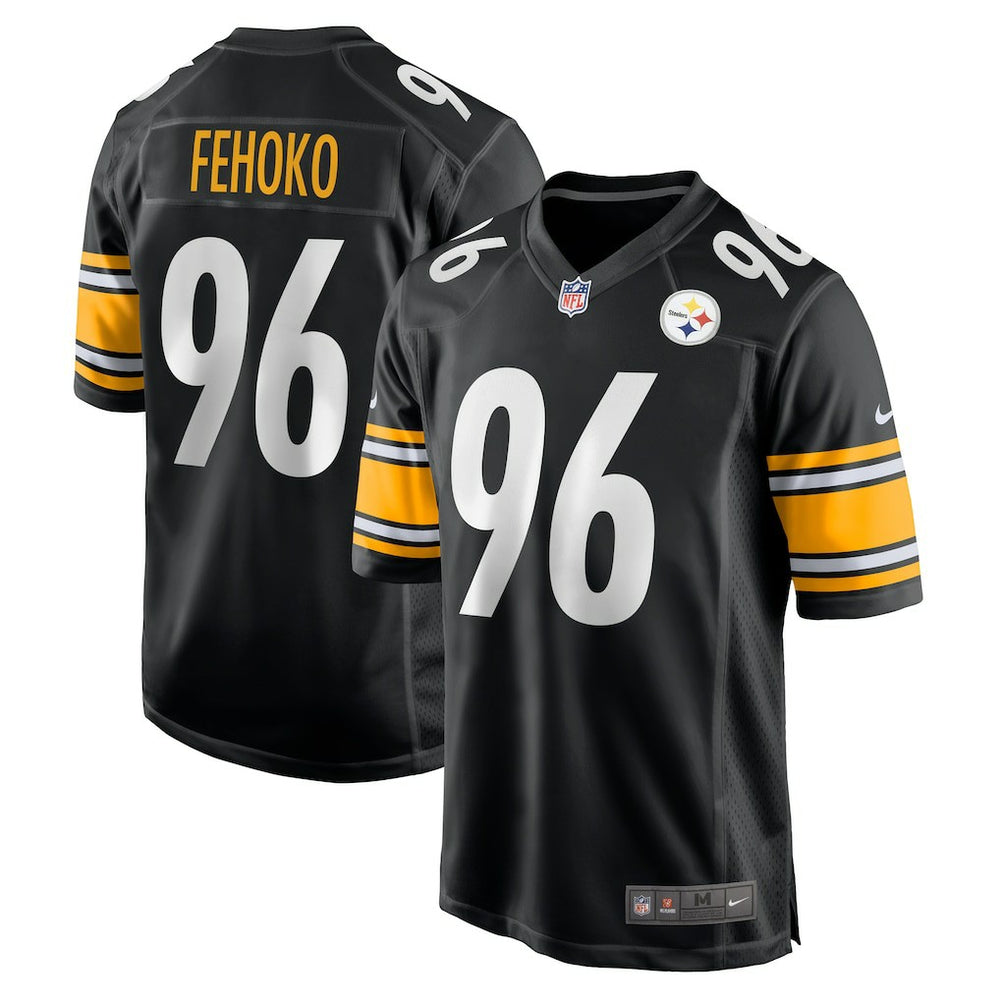 Breiden Fehoko Pittsburgh Steelers Game Jersey - Black - Nike