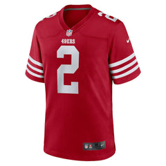 Deommodore Lenoir San Francisco 49ers Game Jersey - Scarlet - Nike