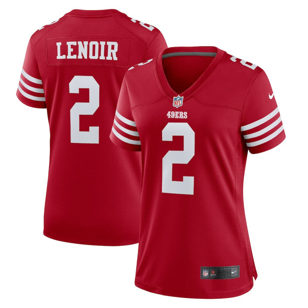 Deommodore Lenoir San Francisco 49ers Women's Game Jersey - Scarlet - Nike