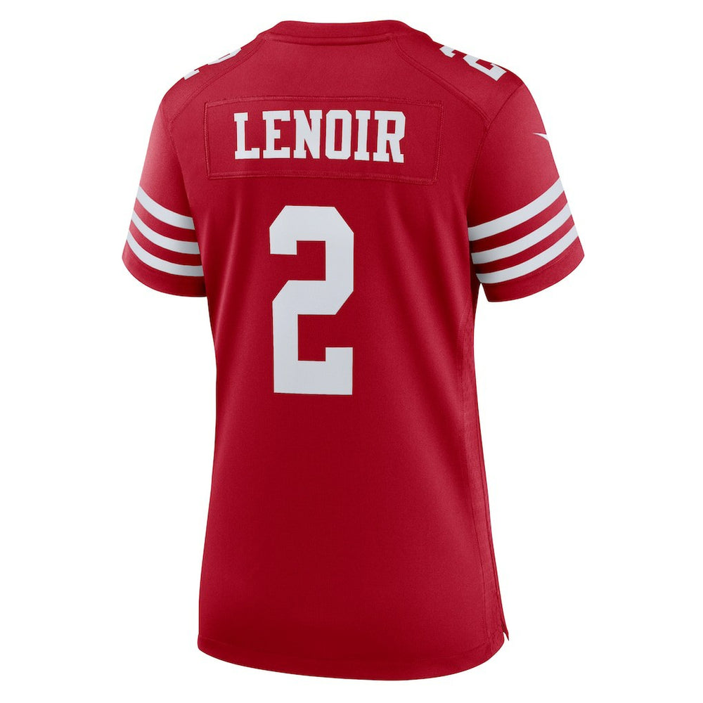 Deommodore Lenoir San Francisco 49ers Women's Game Jersey - Scarlet - Nike