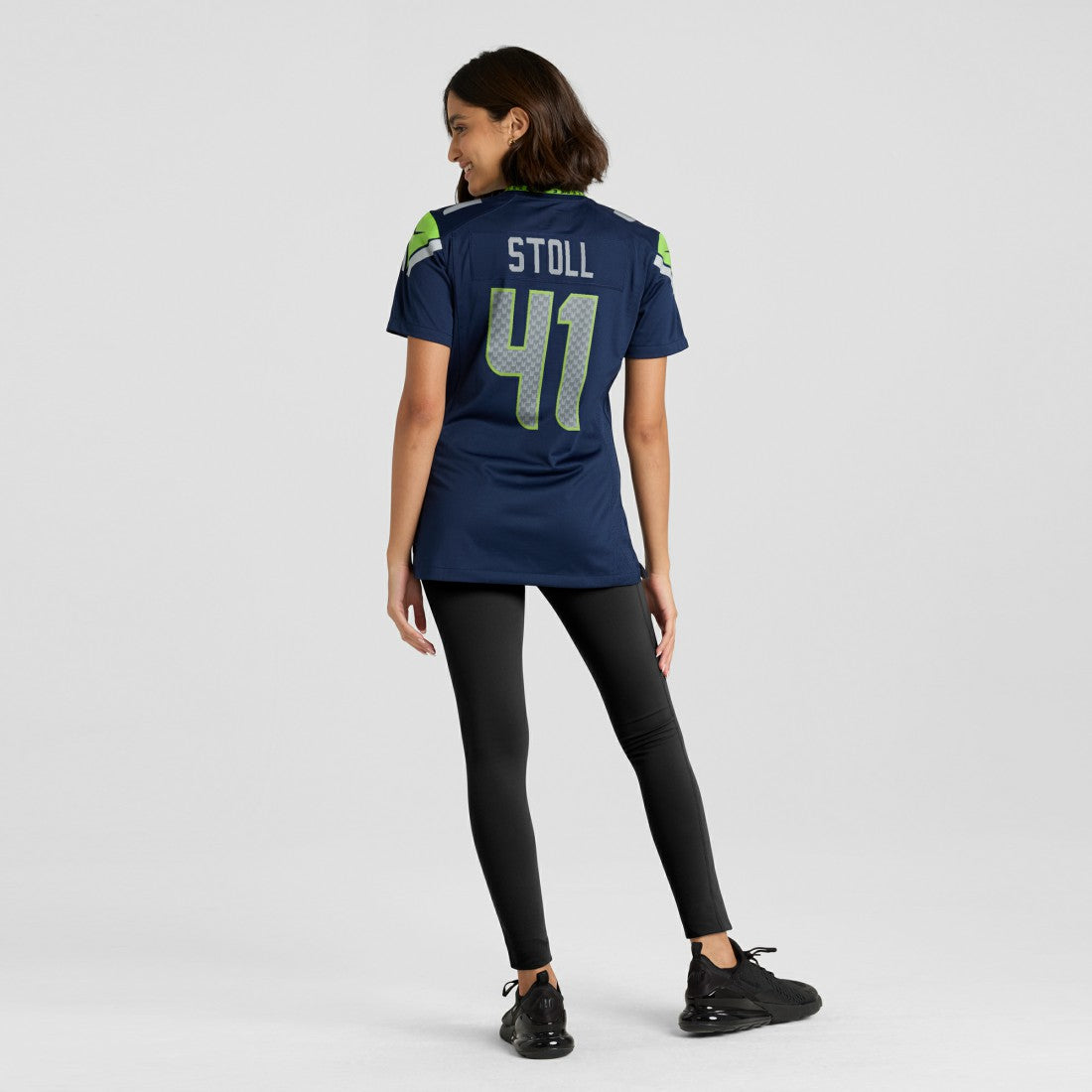 Chris Stoll Seattle Seahawks Women's Team Game Jersey - College College Navy - Nike