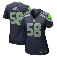 Derick Hall Seattle Seahawks Women's Team Game Jersey - College College Navy - Nike