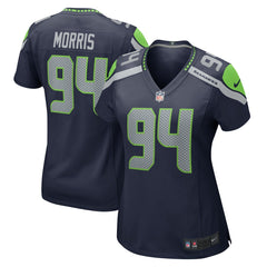Mike Morris Seattle Seahawks Women's Team Game Jersey - College College Navy - Nike