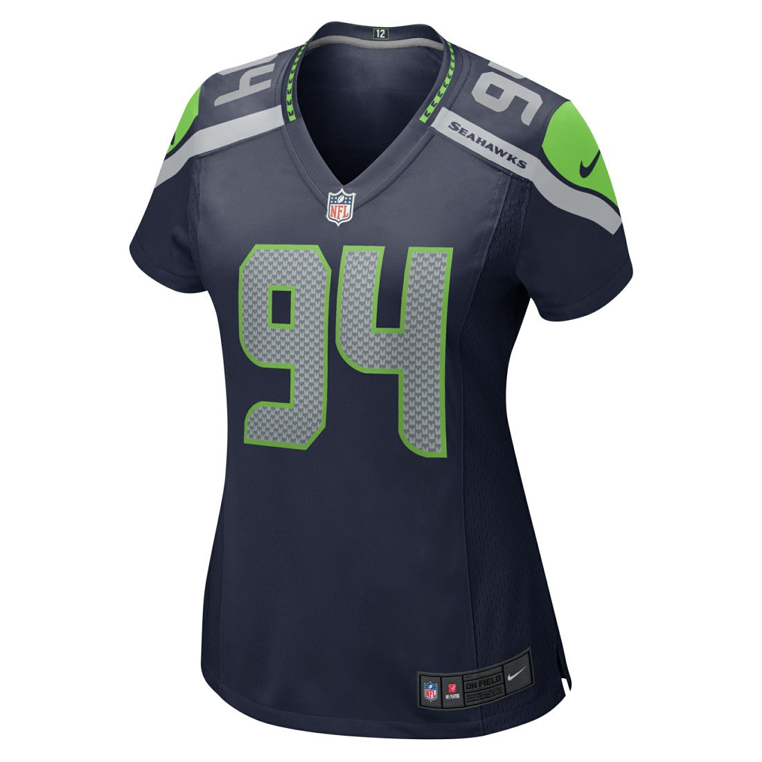Mike Morris Seattle Seahawks Women's Team Game Jersey - College College Navy - Nike