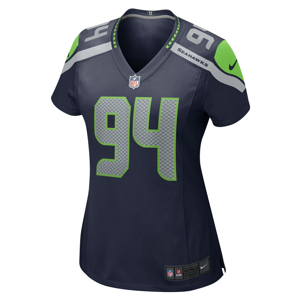 Mike Morris Seattle Seahawks Women's Team Game Jersey - College College Navy - Nike