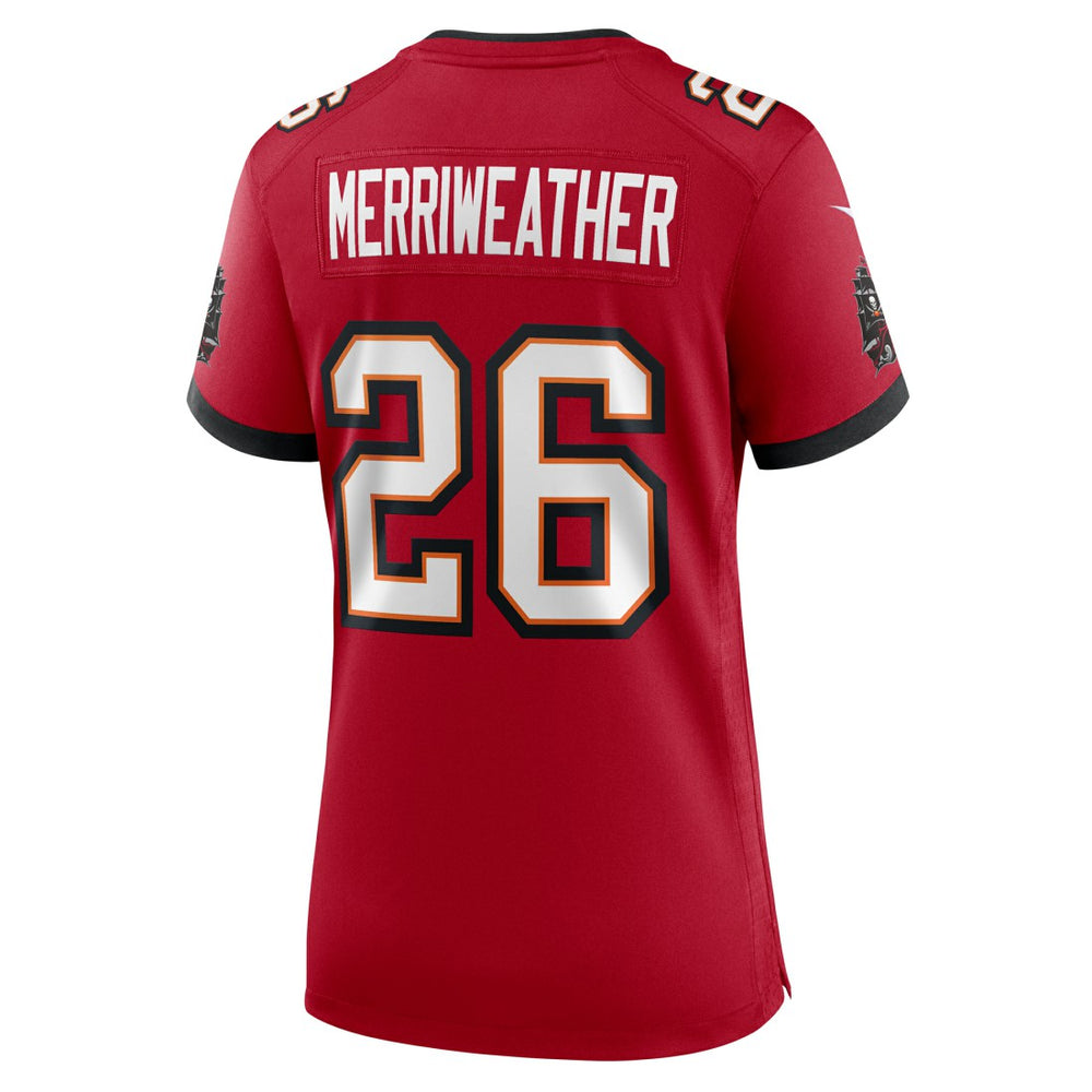 Kaevon Merriweather Tampa Bay Buccaneers Women's Game Jersey - Red - Nike