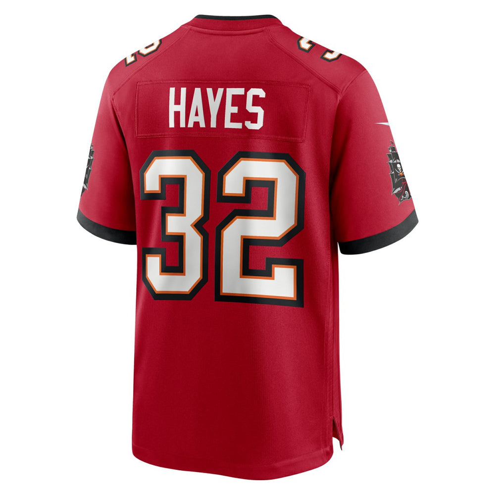 Josh Hayes Tampa Bay Buccaneers Game Jersey - Red - Nike
