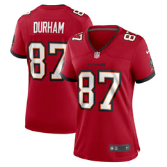 Payne Durham Tampa Bay Buccaneers Women's Game Jersey - Red - Nike