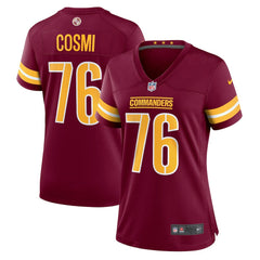 Sam Cosmi Washington Commanders Women's Game Jersey - Burgundy - Nike