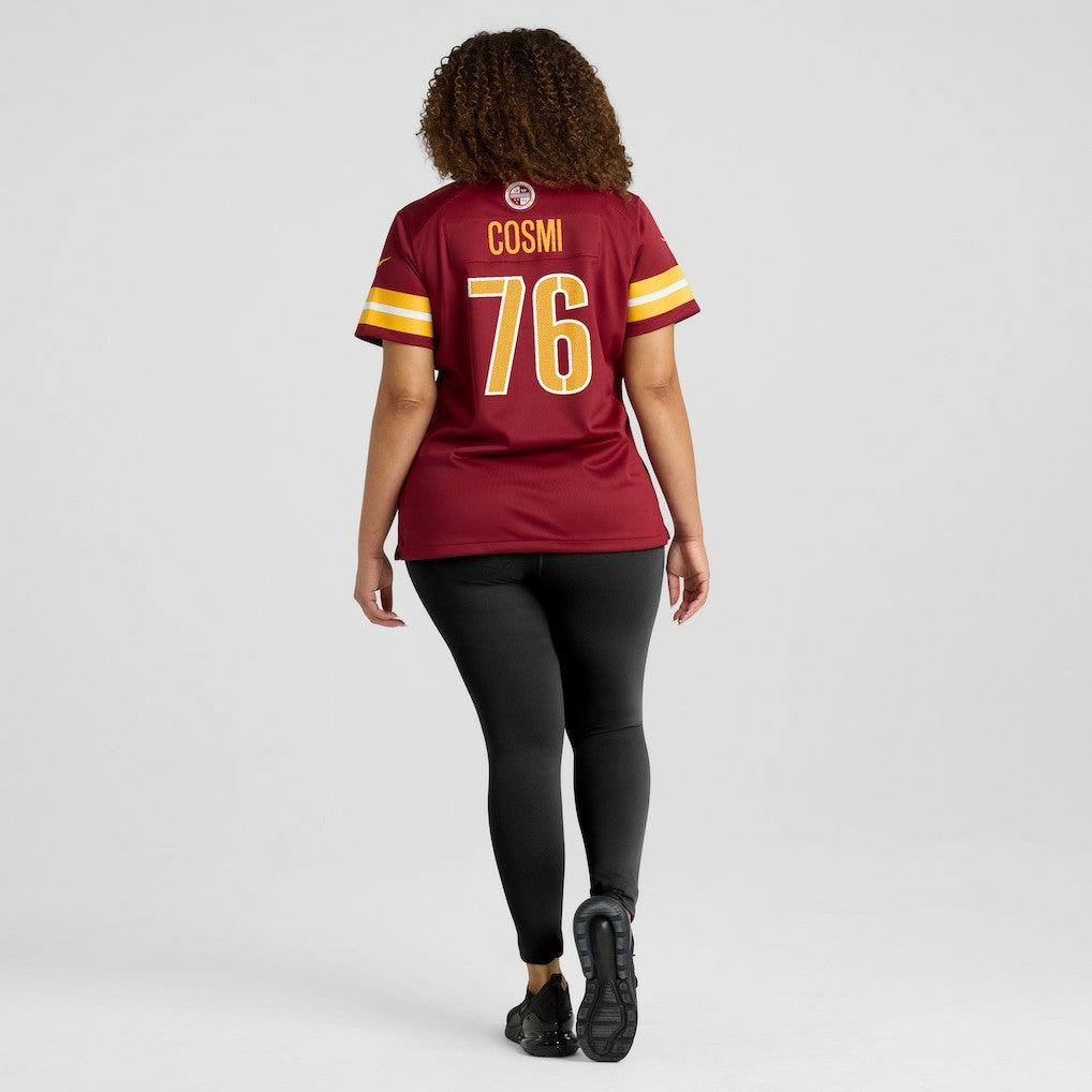 Sam Cosmi Washington Commanders Women's Game Jersey - Burgundy - Nike