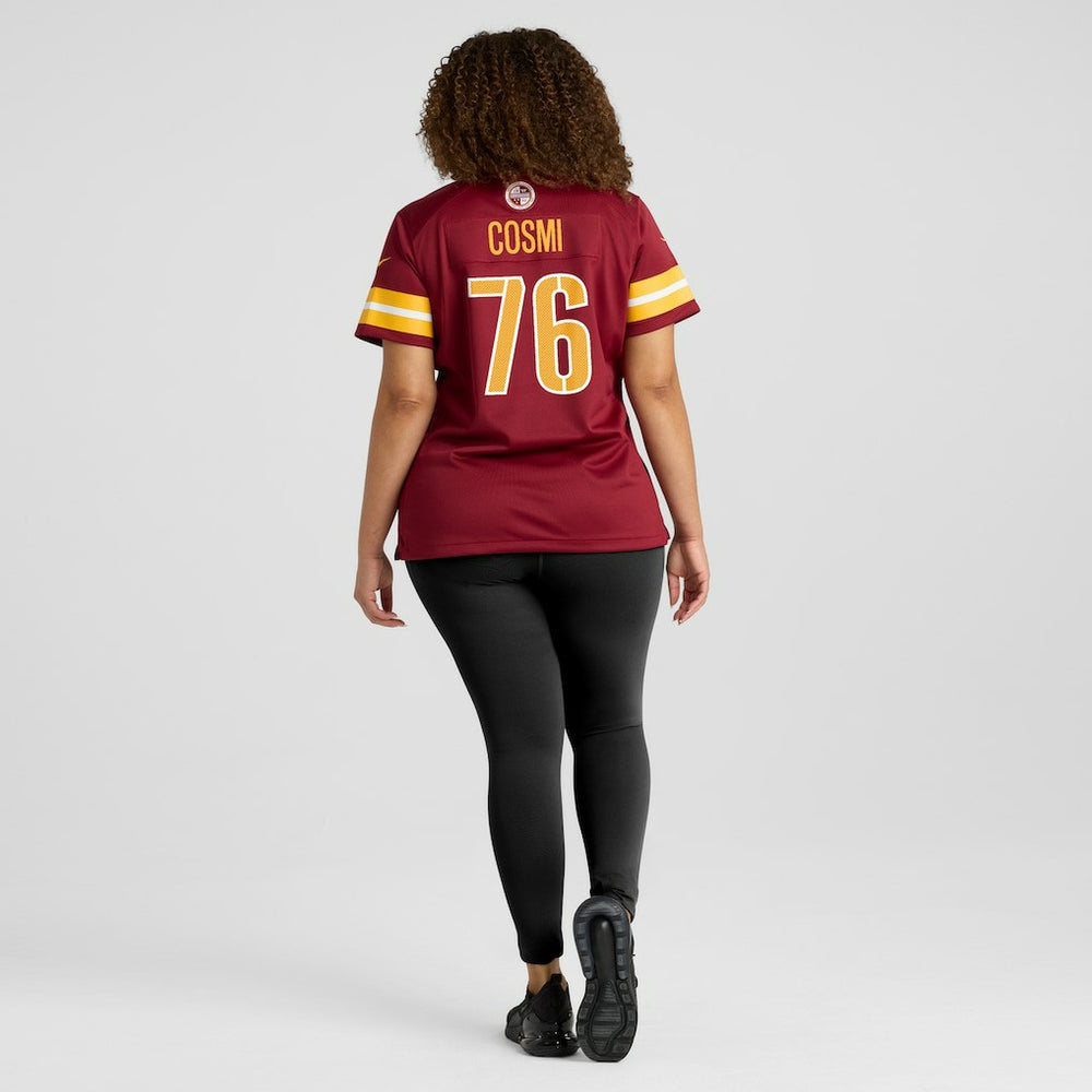 Sam Cosmi Washington Commanders Women's Game Jersey - Burgundy - Nike