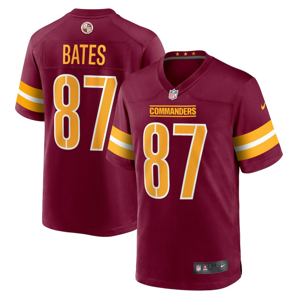 John Bates Washington Commanders Game Jersey - Burgundy - Nike