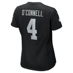 Aidan O'Connell Las Vegas Raiders Women's Game Jersey - Black - Nike