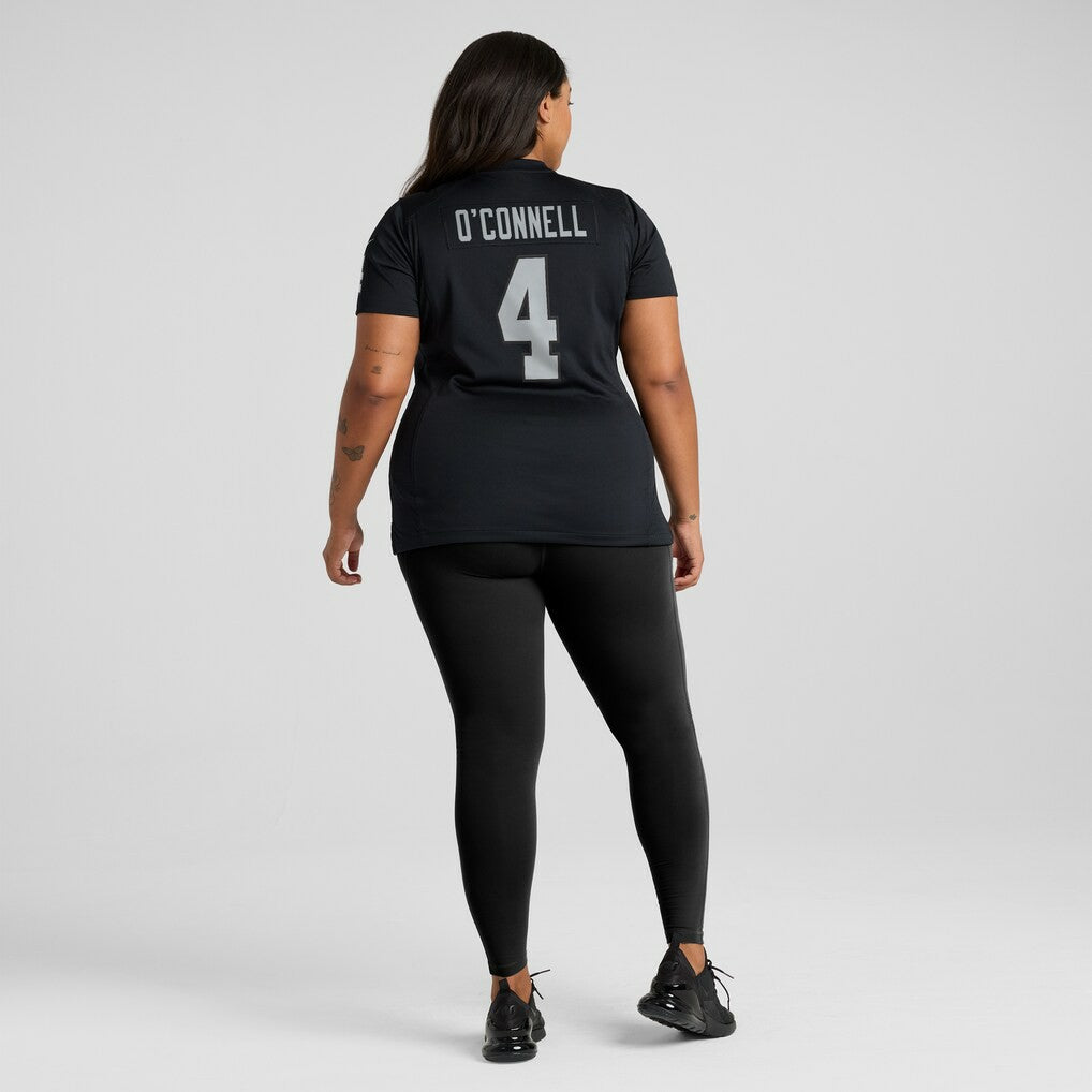 Aidan O'Connell Las Vegas Raiders Women's Game Jersey - Black - Nike