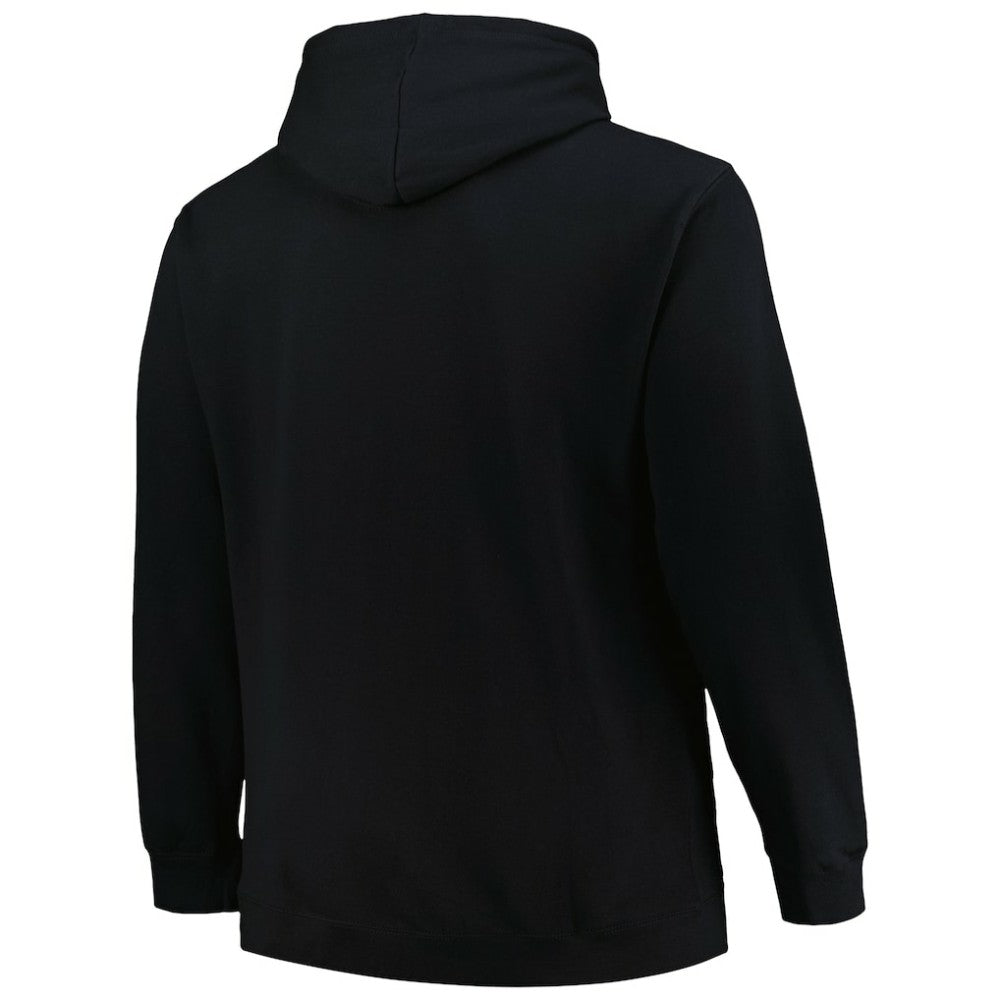 Pittsburgh Penguins Profile Big & Tall Arch Over Logo Pullover Hoodie - Black | NHL on sale